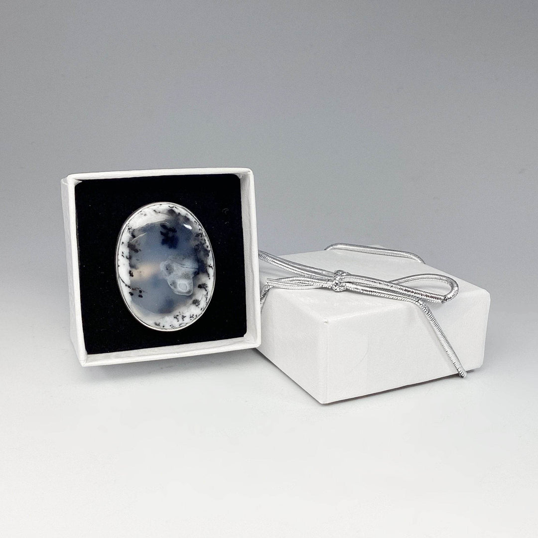 Dendritic Opal Ring-Rocks and Gems Canada