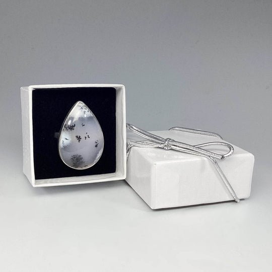 Dendritic Opal Ring-Rocks and Gems Canada