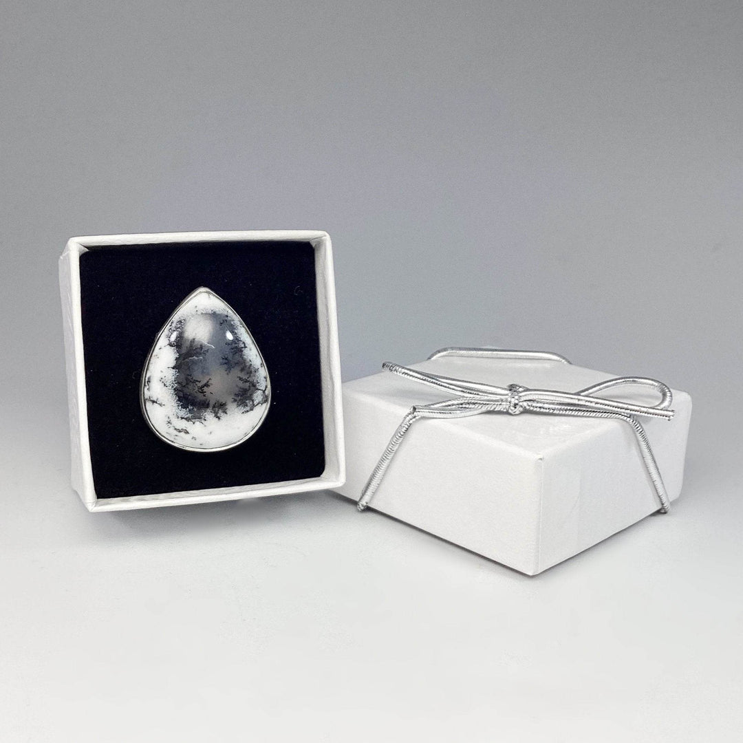 Dendritic Opal Ring-Rocks and Gems Canada