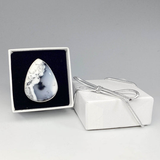 Dendritic Opal Ring-Rocks and Gems Canada