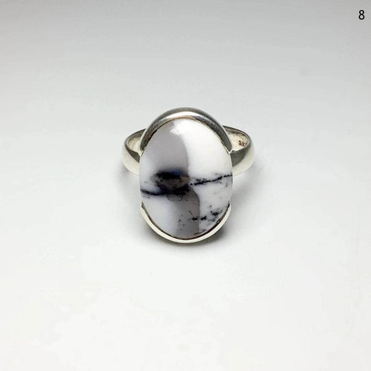 Dendritic Opal Ring-Rocks and Gems Canada