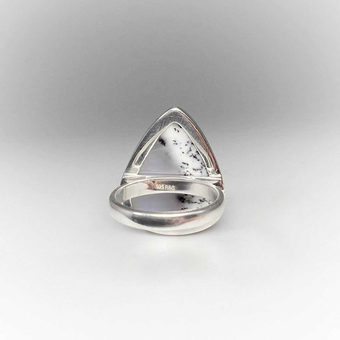 Dendritic Opal Ring-Rocks and Gems Canada