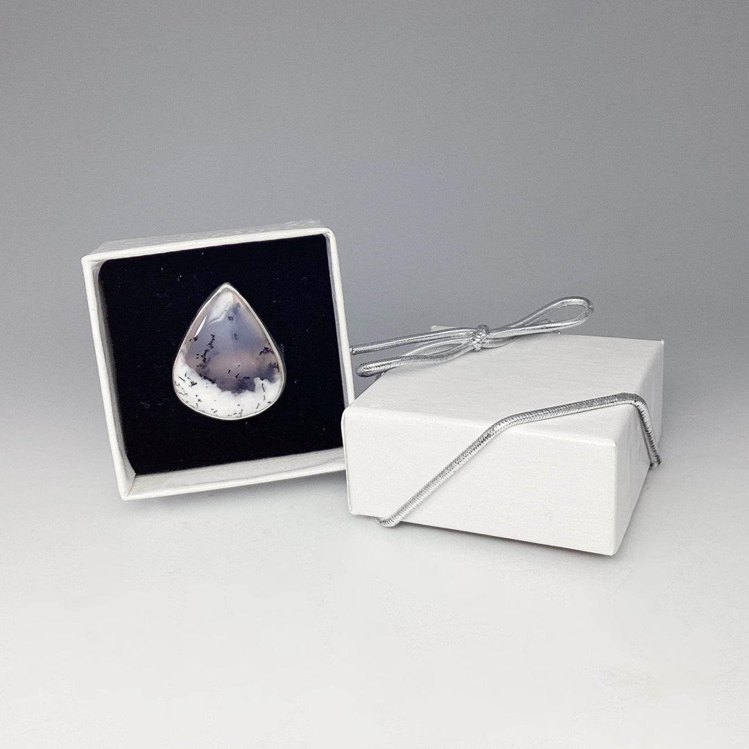 Dendritic Opal Ring-Rocks and Gems Canada