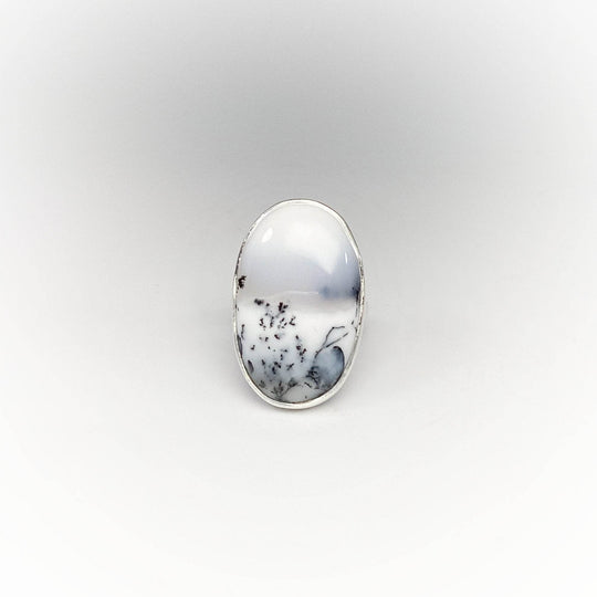 Dendritic Opal Ring-Rocks and Gems Canada