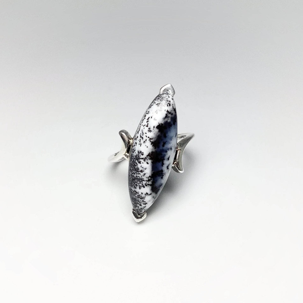 Dendritic Opal Ring-Rocks and Gems Canada