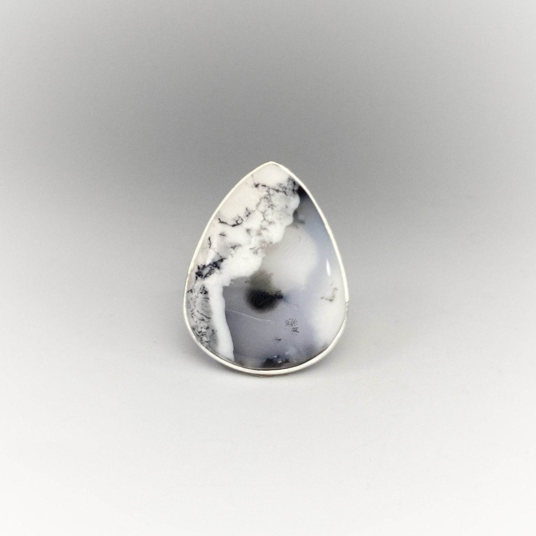 Dendritic Opal Ring-Rocks and Gems Canada