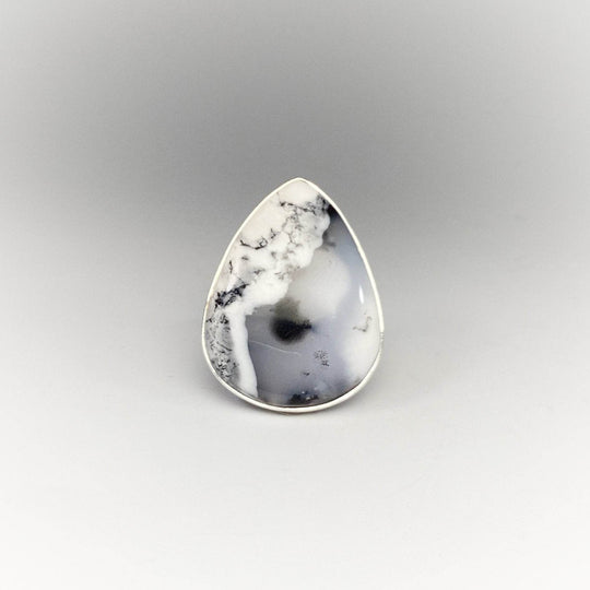Dendritic Opal Ring-Rocks and Gems Canada