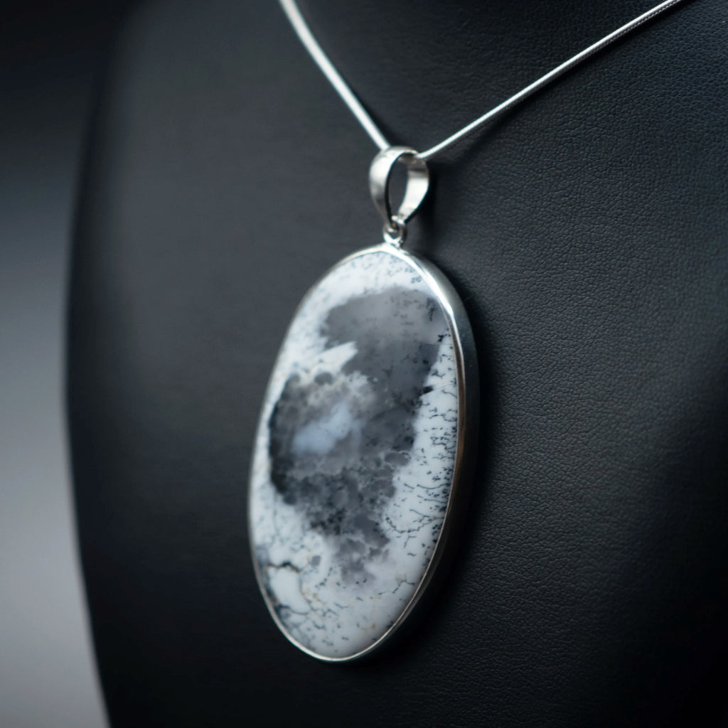 Dendritic Opal Pendant - Rocks and Gems Canada