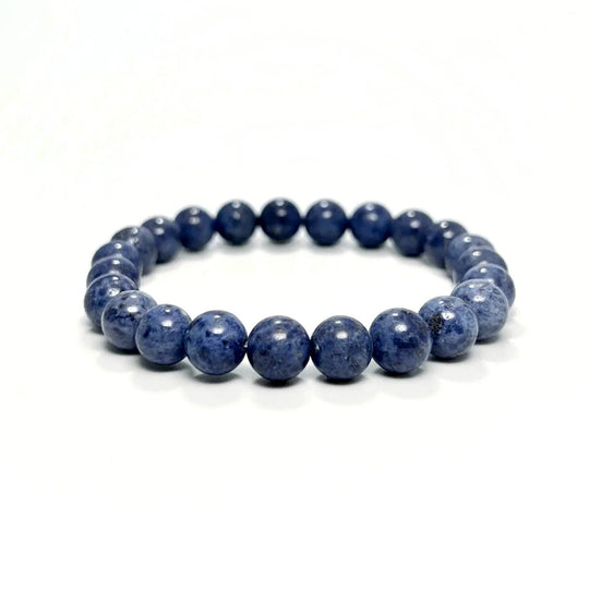 Dumortierite Beaded Bracelet-Rocks and Gems Canada