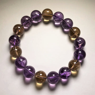Ametrine Beaded Bracelet