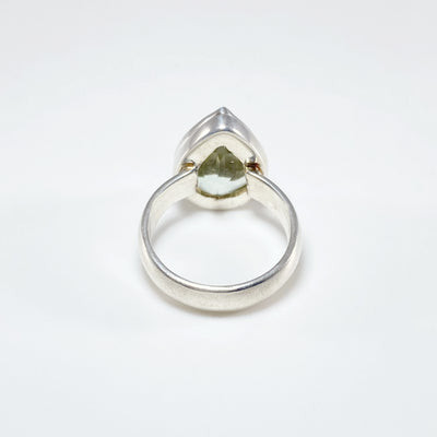Green Amethyst Ring