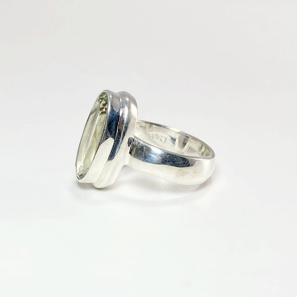 Green Amethyst Ring - Rocks and Gems Canada