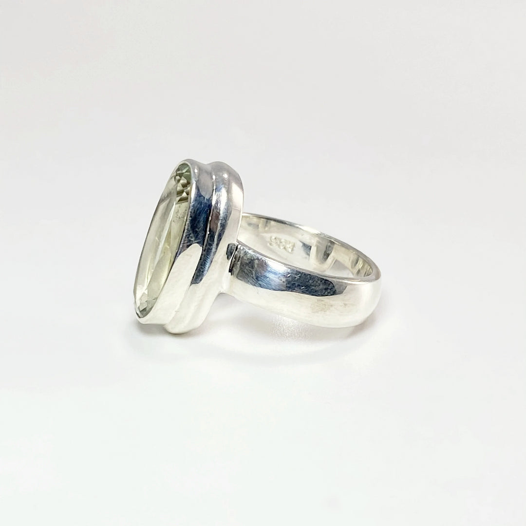 Green Amethyst Ring - Rocks and Gems Canada