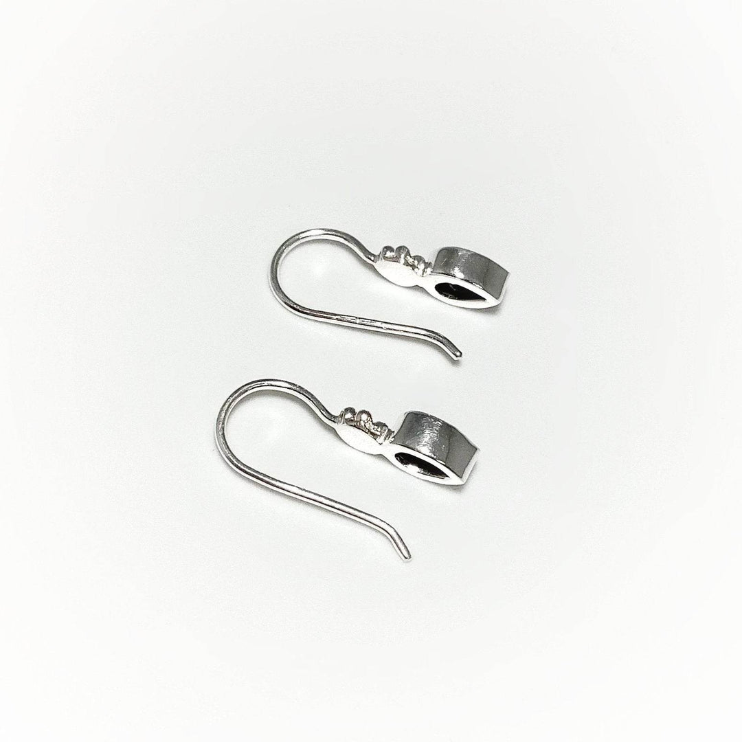 Faceted Black Onyx Dangle Earrings-Rocks and Gems Canada