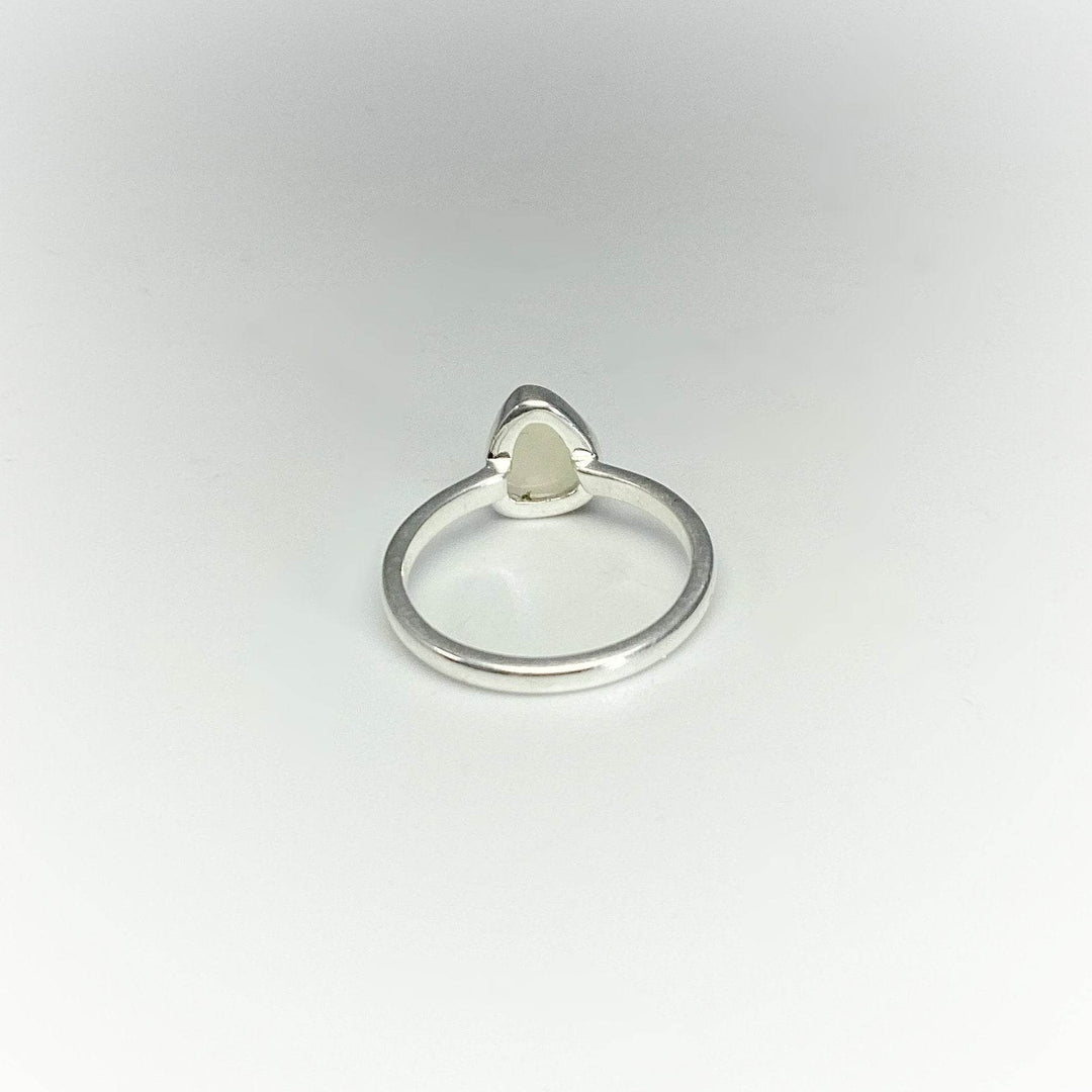 Faceted Ethiopian Fire Opal Ring-Rocks and Gems Canada