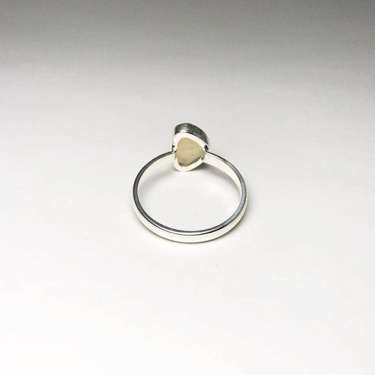 Faceted Ethiopian Fire Opal Ring-Rocks and Gems Canada