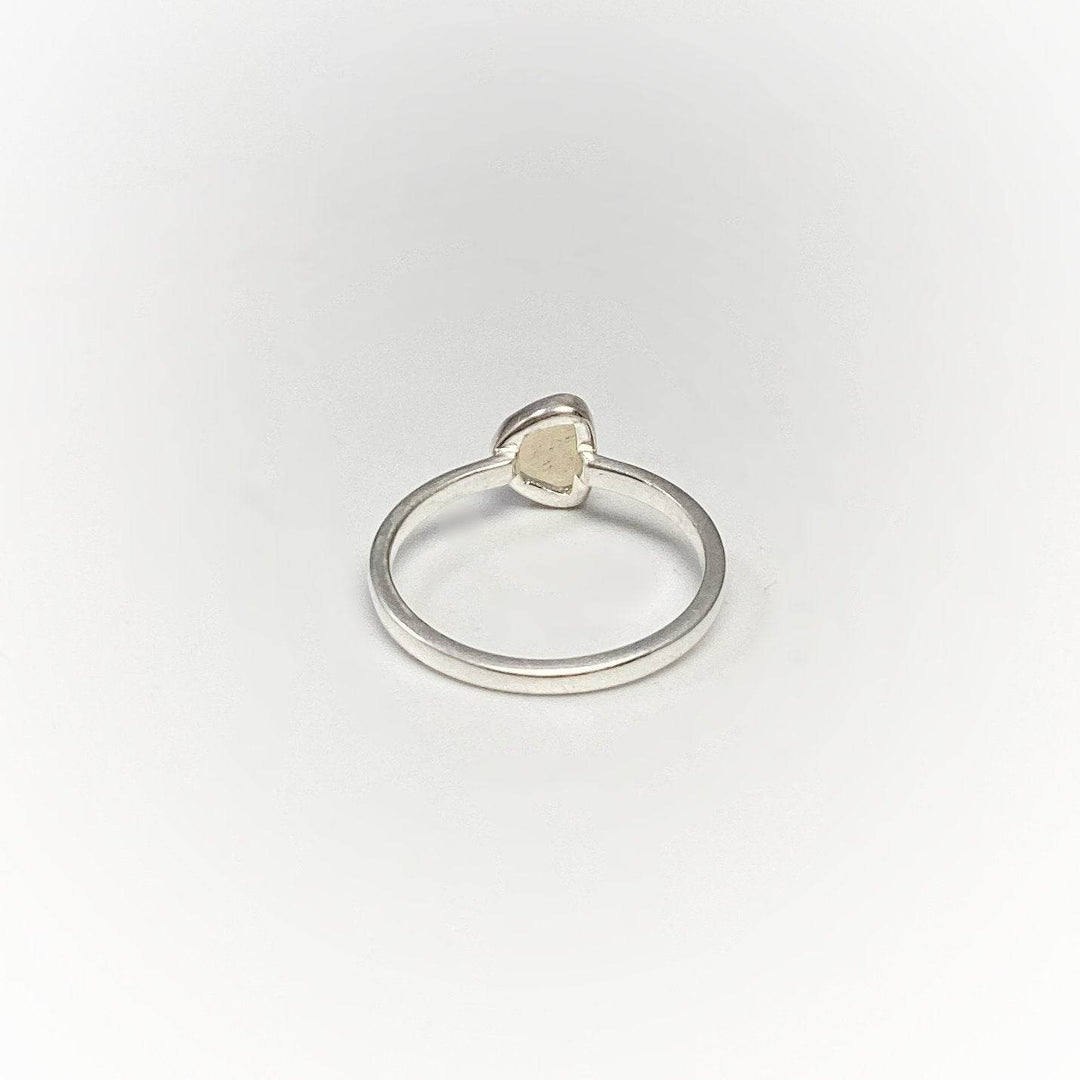Faceted Ethiopian Fire Opal Ring-Rocks and Gems Canada