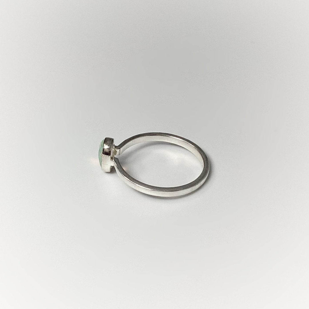 Faceted Ethiopian Fire Opal Ring-Rocks and Gems Canada