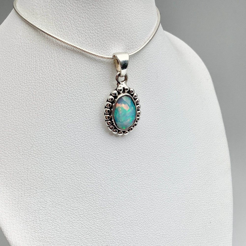 Fire Opal Pendant-Rocks and Gems Canada