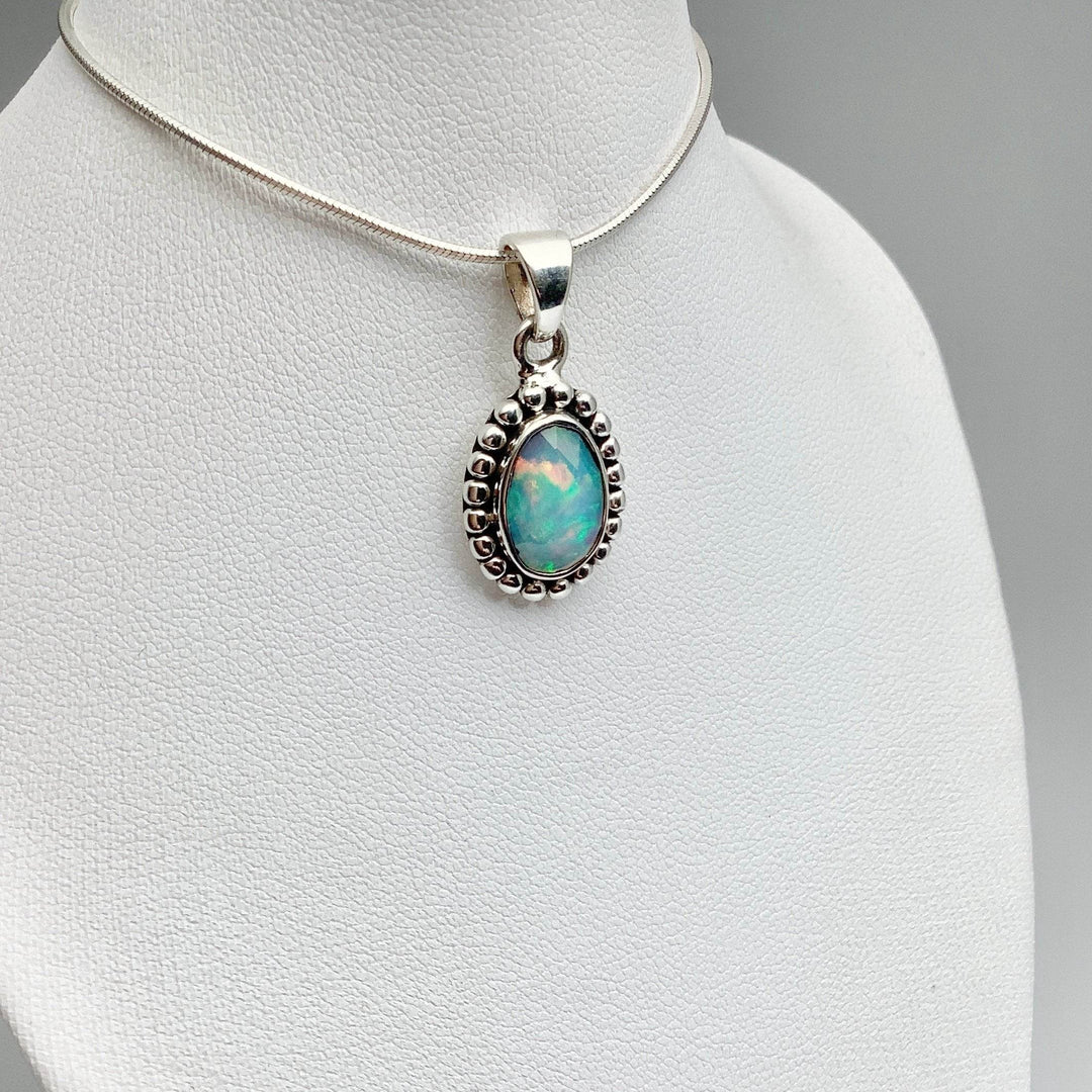 Fire Opal Pendant-Rocks and Gems Canada