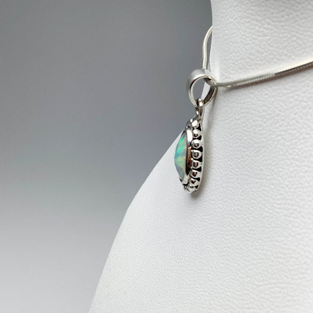 Fire Opal Pendant-Rocks and Gems Canada
