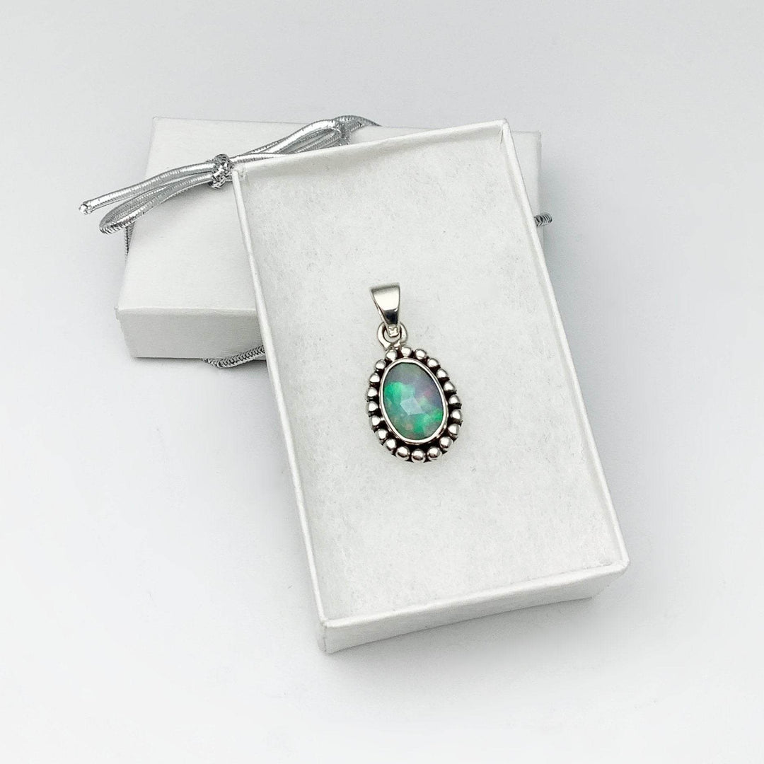 Fire Opal Pendant-Rocks and Gems Canada