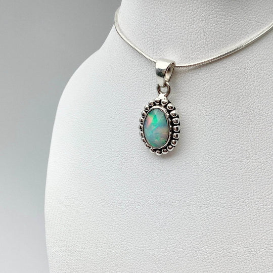 Fire Opal Pendant-Rocks and Gems Canada