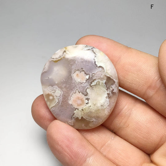 Flower Agate Touch Stone-Rocks and Gems Canada