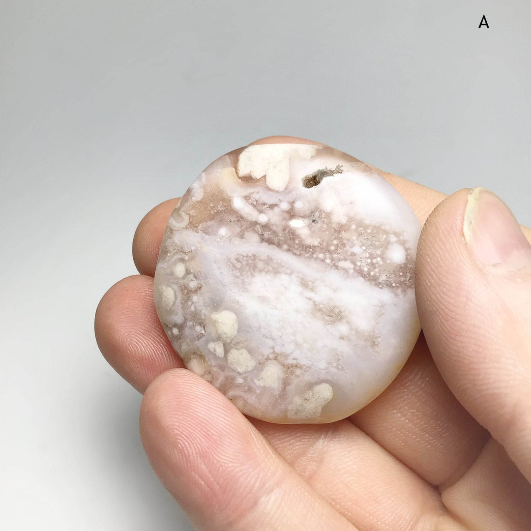 Flower Agate Touch Stone-Rocks and Gems Canada