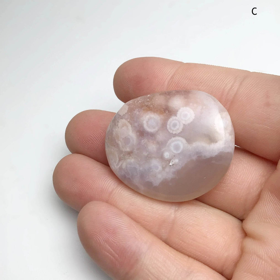 Flower Agate Touch Stone-Rocks and Gems Canada
