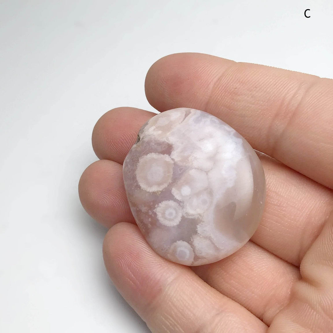 Flower Agate Touch Stone-Rocks and Gems Canada