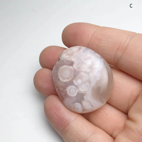 Flower Agate Touch Stone-Rocks and Gems Canada