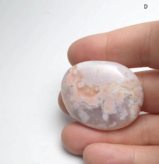Flower Agate Touch Stone-Rocks and Gems Canada