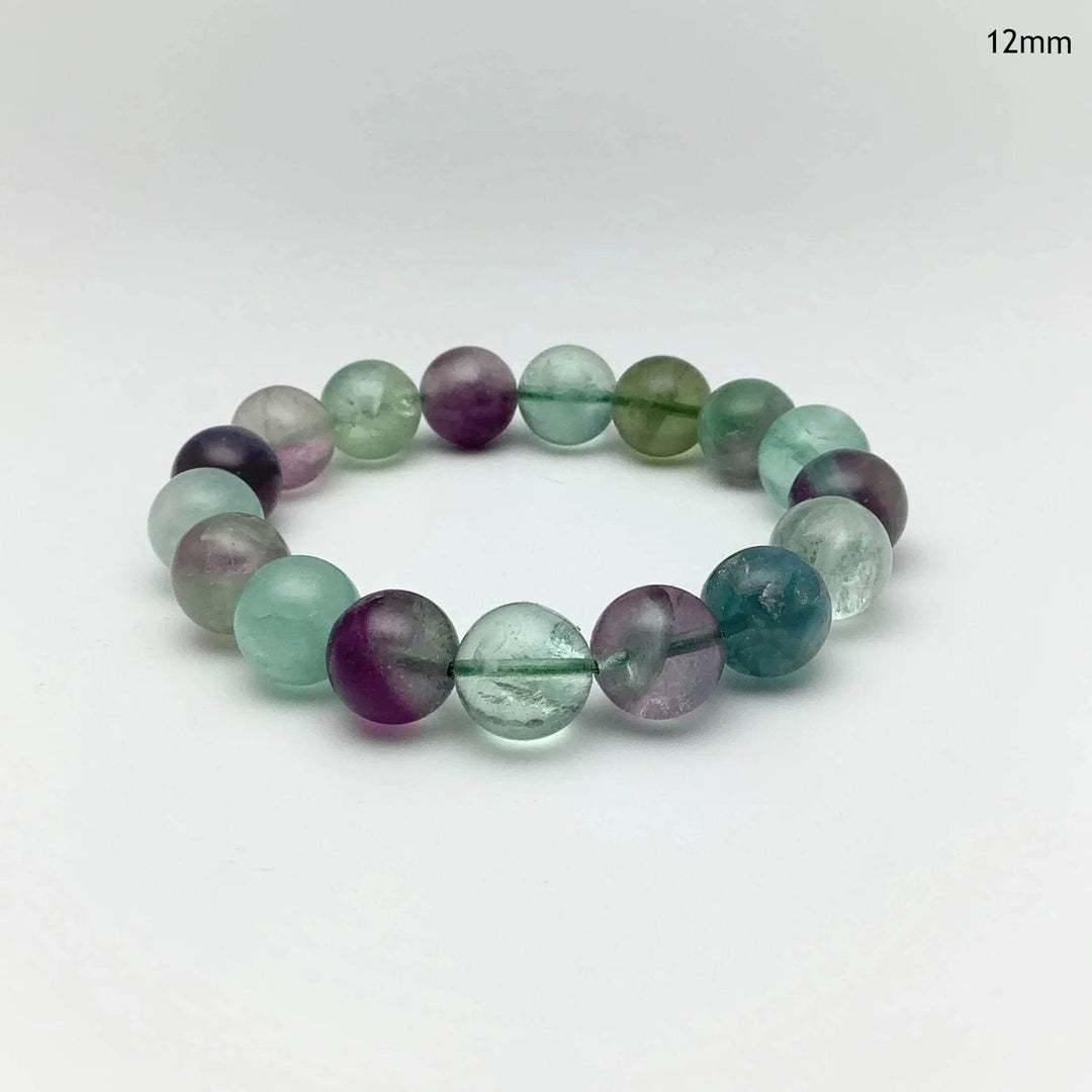 Fluorite Beaded Bracelet-Rocks and Gems Canada
