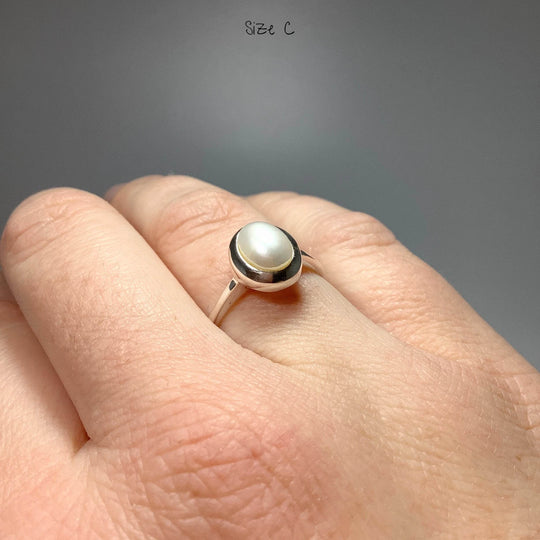 Freshwater Pearl Ring-Rocks and Gems Canada
