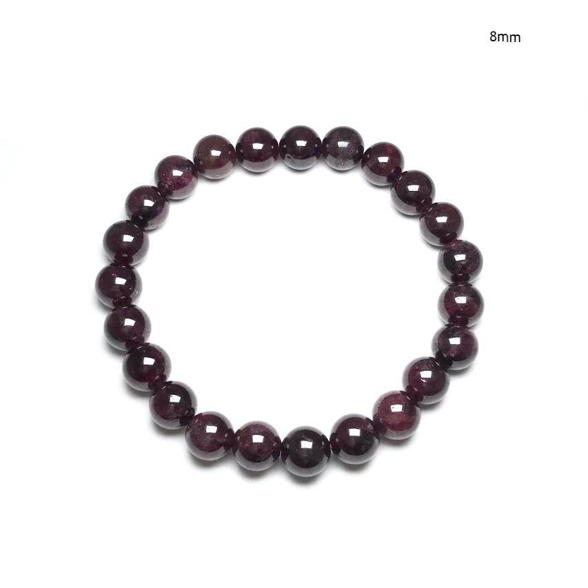Garnet Beaded Bracelet-Rocks and Gems Canada