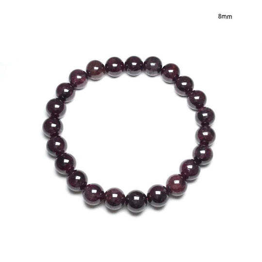 Garnet Beaded Bracelet-Rocks and Gems Canada