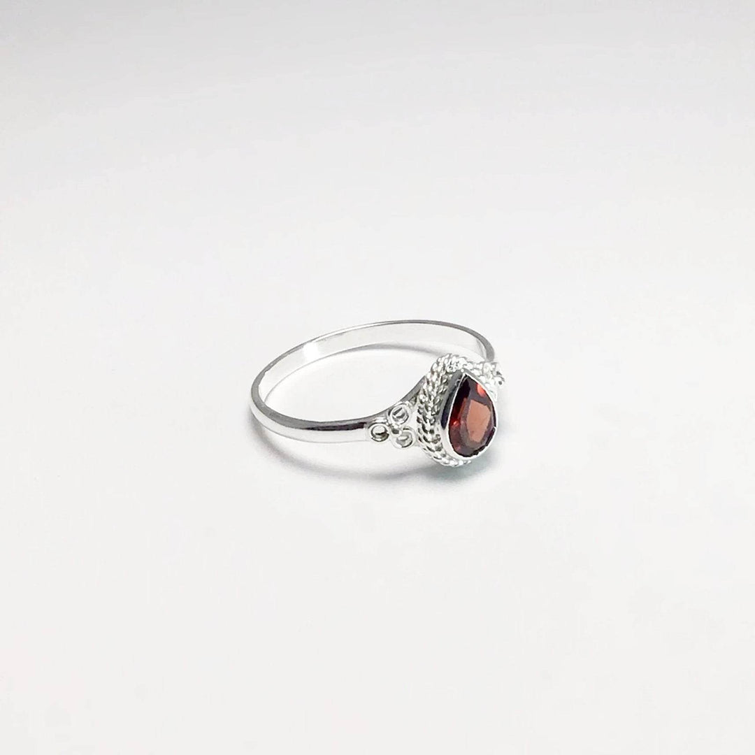 Garnet Ring-Rocks and Gems Canada