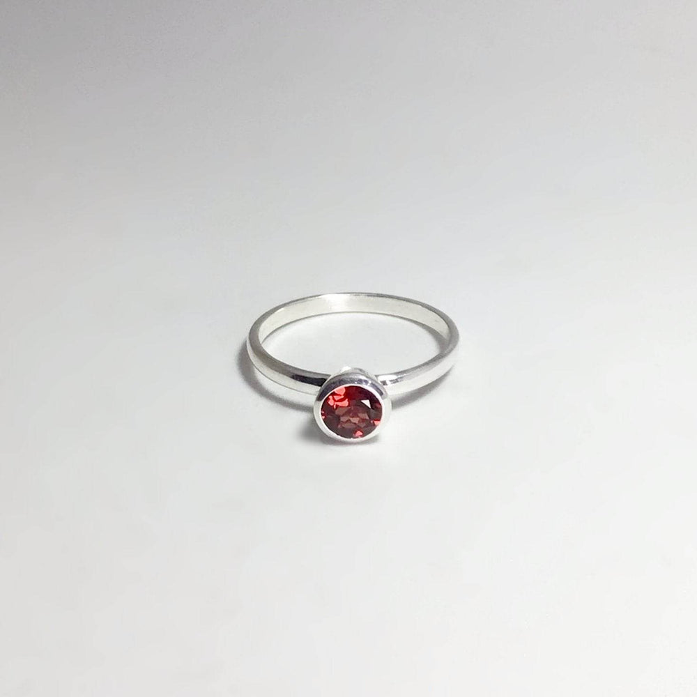 Garnet Ring-Rocks and Gems Canada