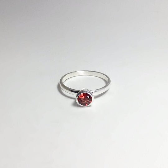 Garnet Ring-Rocks and Gems Canada