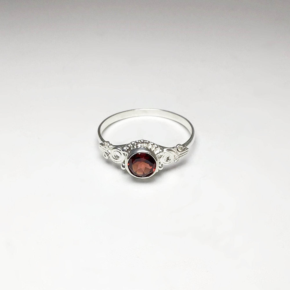 Garnet Ring-Rocks and Gems Canada