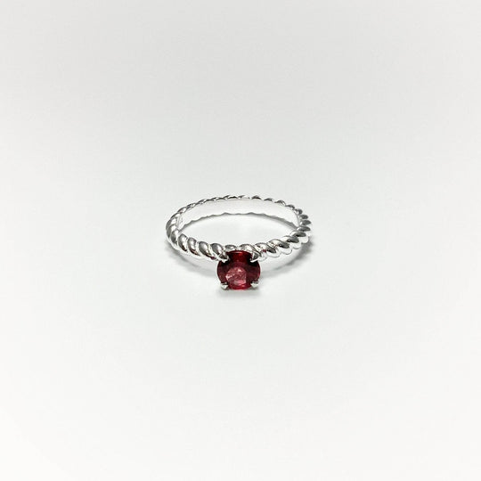 Garnet Ring-Rocks and Gems Canada