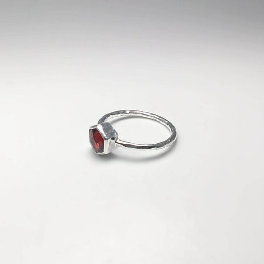 Garnet Ring-Rocks and Gems Canada
