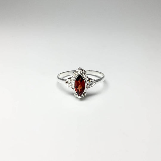 Garnet Ring-Rocks and Gems Canada