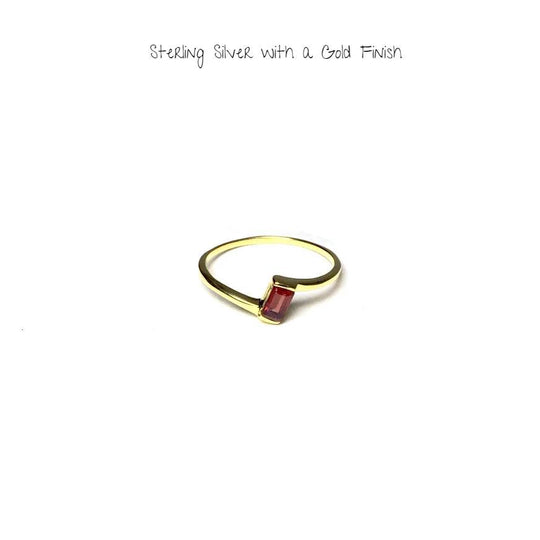 Garnet Ring-Rocks and Gems Canada