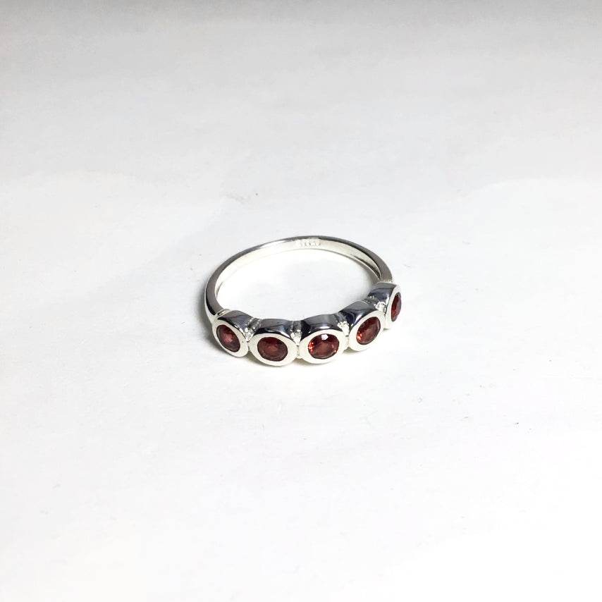 Garnet Ring-Rocks and Gems Canada