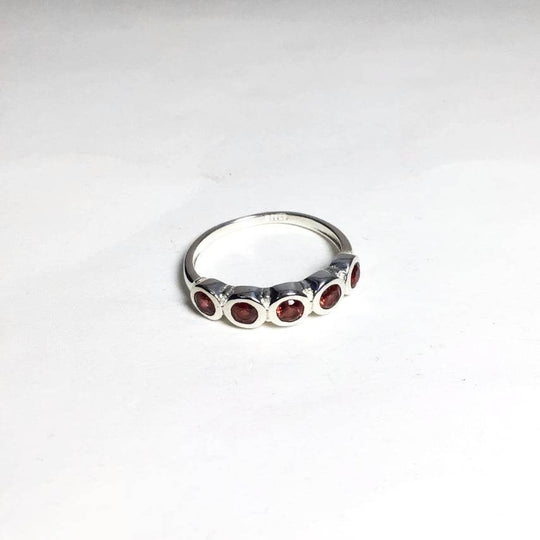 Garnet Ring-Rocks and Gems Canada