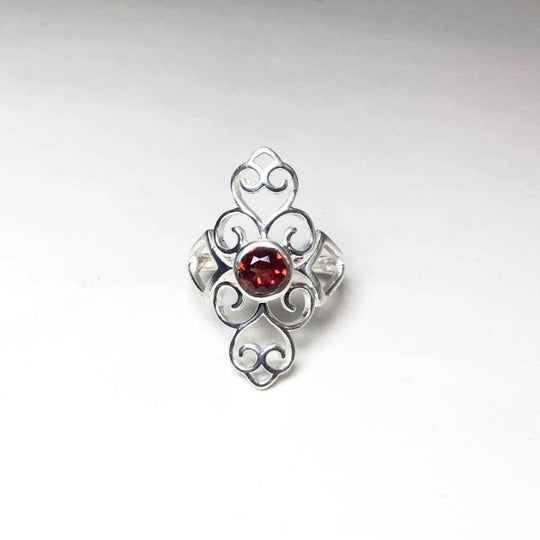 Garnet Ring-Rocks and Gems Canada