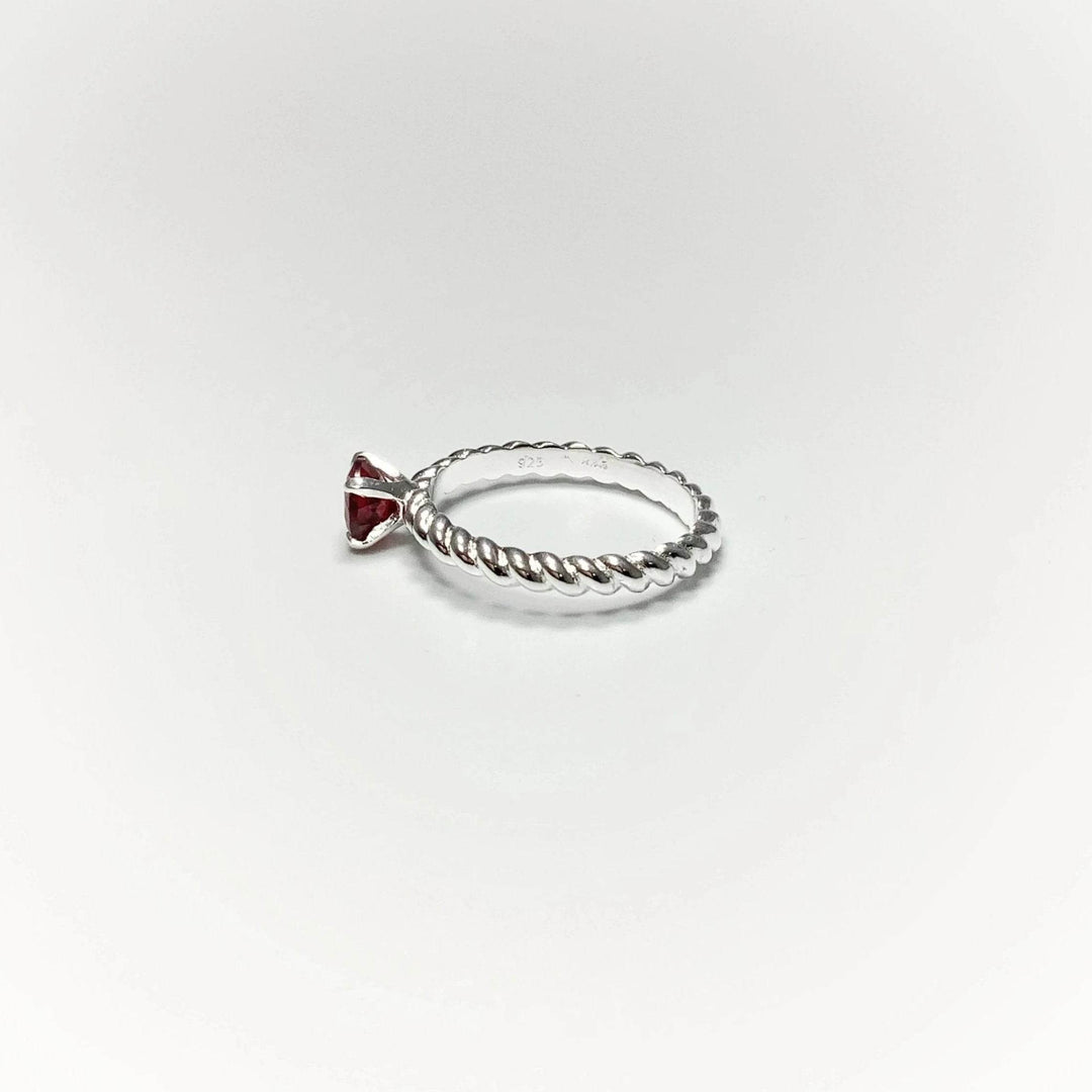 Garnet Ring-Rocks and Gems Canada