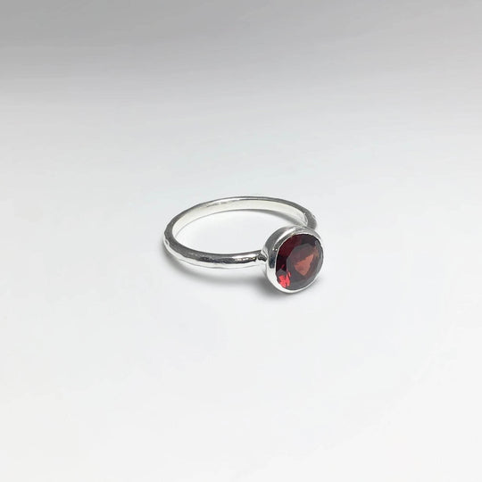 Garnet Ring-Rocks and Gems Canada